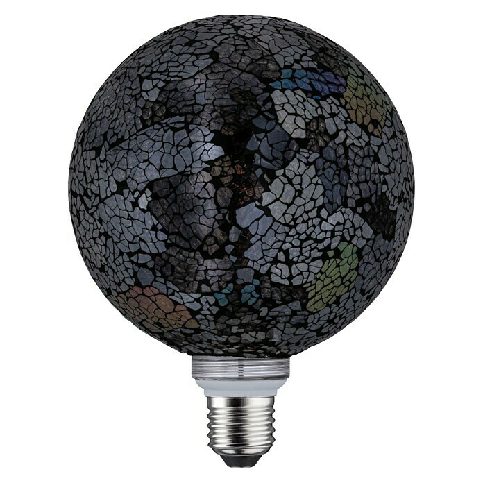 Paulmann LED-Lampe Vintage Globe-Form E27 (E27, Dimmbar, Warmweiß, 470 lm, 5 W, Farbe: Schwarz) | BAUHAUS