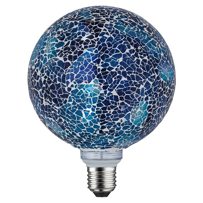 Paulmann LED-Lampe Vintage Globe-Form E27 (E27, Dimmbar, Warmweiß, 470 lm, 5 W, Farbe: Blau) | BAUHAUS