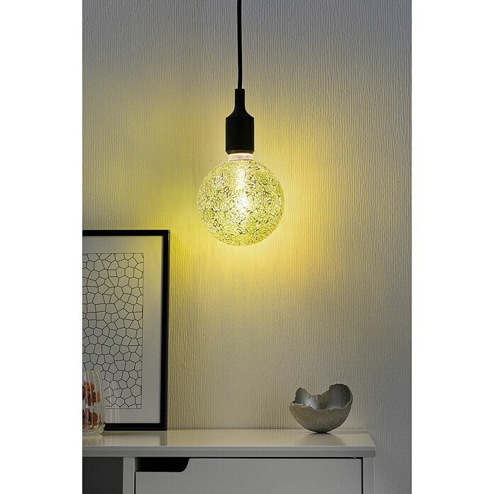 Paulmann LED-Lampe Vintage Globe-Form E27 (E27, Dimmbar, Warmweiß, 470 lm, 5 W, Farbe: Grün) | BAUHAUS