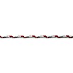FSE Robline Cabo a metros Neptun 500 (8 mm, Blanco/Rojo/Gris, Poliéster)