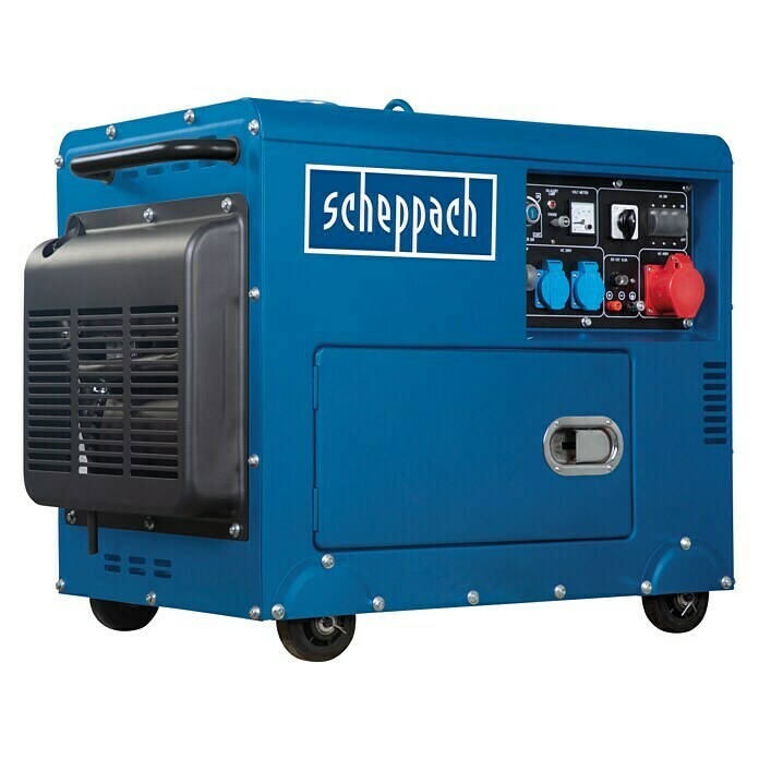 Scheppach Stromerzeuger SG5200D4.200 W, Tankvolumen: 16 l, 5,7 kW Diagonal View