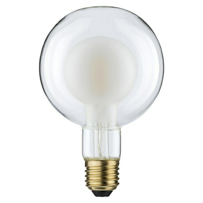 Paulmann LED-Lampe Vintage Globe-Form E27 (E27, Dimmbar, Warmweiß, 450 lm, 4 W, Farbe: Weiß, G95) | BAUHAUS