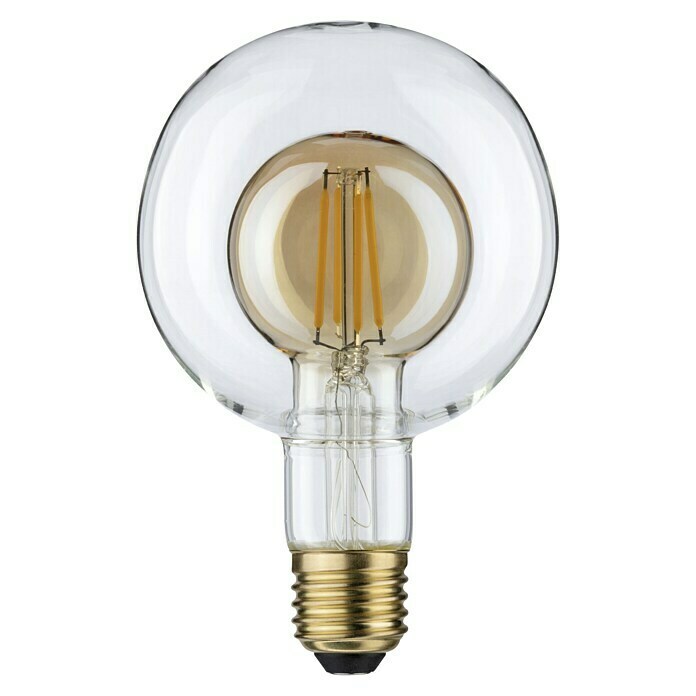 Paulmann LED-Lampe Vintage Globe-Form E27 (E27, 4 W, G95, 400 lm, Gold) |  BAUHAUS