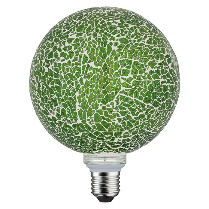 Paulmann LED-Lampe Vintage Globe-Form E27 (E27, Dimmbar, Warmweiß, 470 lm, 5 W, Farbe: Grün) | BAUHAUS