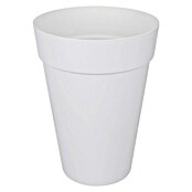 Elho Plantenbak (Diameter: 28 cm, Hoogte: 36,1 cm, Polyetheen, Wit)