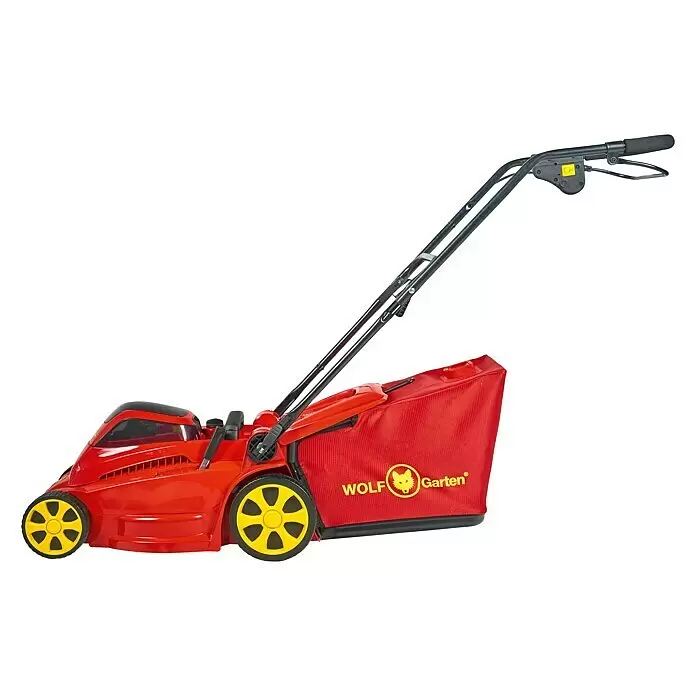 Wolf-Garten Akku-Rasenmäher Lycos 40/340 M - 40 V, 1 Akku, 5 Ah, Schnittbreite: 34 cm - Linke Seitenansicht