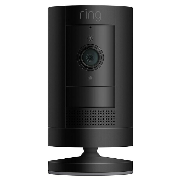 Ring Überwachungskamera außen Stick Up Cam Battery (Akkubetrieben, 1.080 Pixel (Full HD), Schwarz) | BAUHAUS