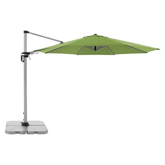 Doppler Active PendelschirmFresh Green, 370 cm Right Side View