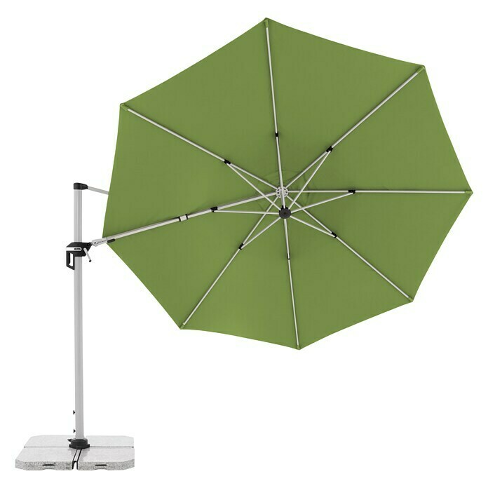 Doppler Active PendelschirmFresh Green, 370 cm Right Side View