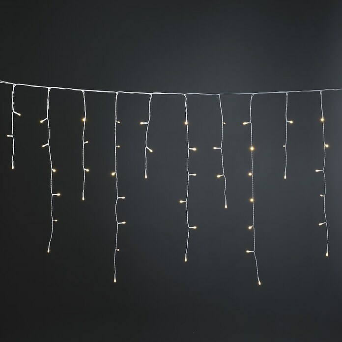 Konstsmide LED-Lichtervorhang (Außen, 10,27 m, Bernstein, 400 Stk.) | BAUHAUS