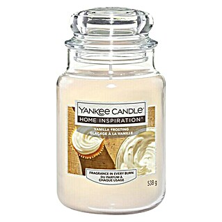 Yankee Candle Home Inspirations Duftkerze (Im Glas, Vanilla Frosting, Large)