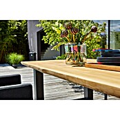 Sunfun Gartentisch (L x B x H: 240 x 100 x 75 cm, Teak, Natur) | BAUHAUS