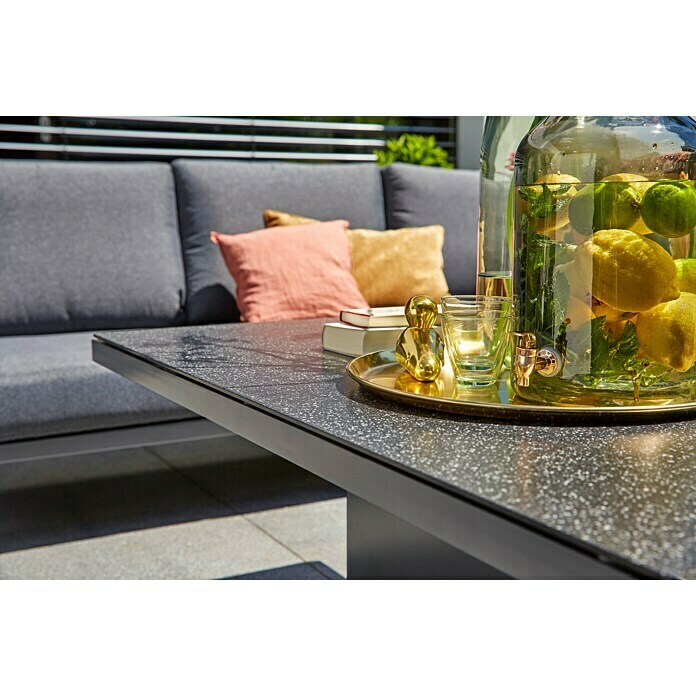 Sunfun Garten-Couchtisch Maja LiftL x B x H: 130 x 75 x 74 cm, Anthrazit Mood Shot