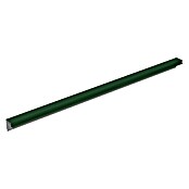 Isopan Perfil de remate lateral Isotego Verde (4 m x 30 mm x 30 mm, Acero)