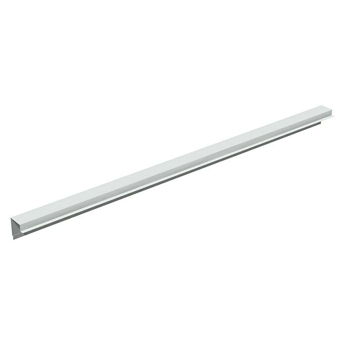 Isopan Perfil de remate lateral Isotego Blanco (4 m x 30 mm x 30 mm, Acero)