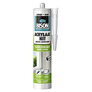 Bison Acryl afdichtkit Universeel (Zwart, 300 ml)