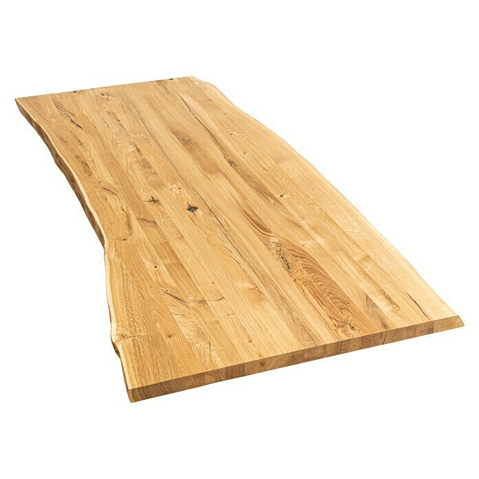 Panneau de table en chêne avec flache