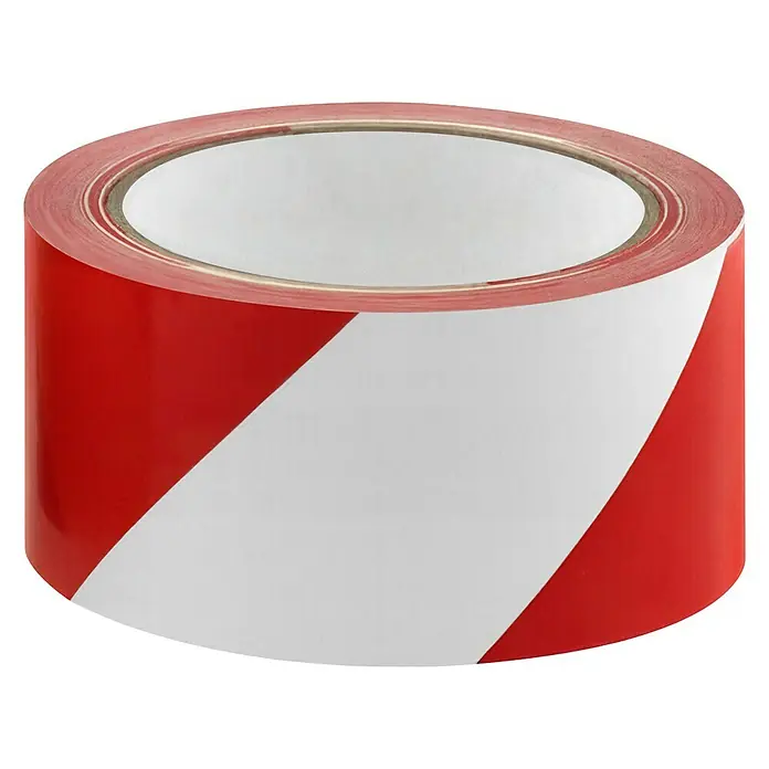 Stabilit Absperrband66 m x 50 mm, Rot/Weiß
