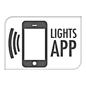 LED-Lichterkette (Außen, 1152-flammig, Kabellänge: 8,5 m, Lichtfarbe: Warmweiß)