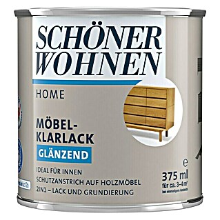 SCHÖNER WOHNEN-Farbe Home Möbel-Klarlack (Glänzend, 375 ml, Farblos)