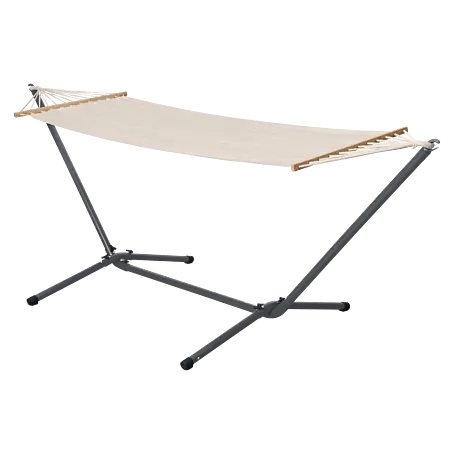 Hngematten-Set mit Gestell - L x B x H: 300 x 105 x 120 cm, Beige online  kaufen bei BAUHAUS