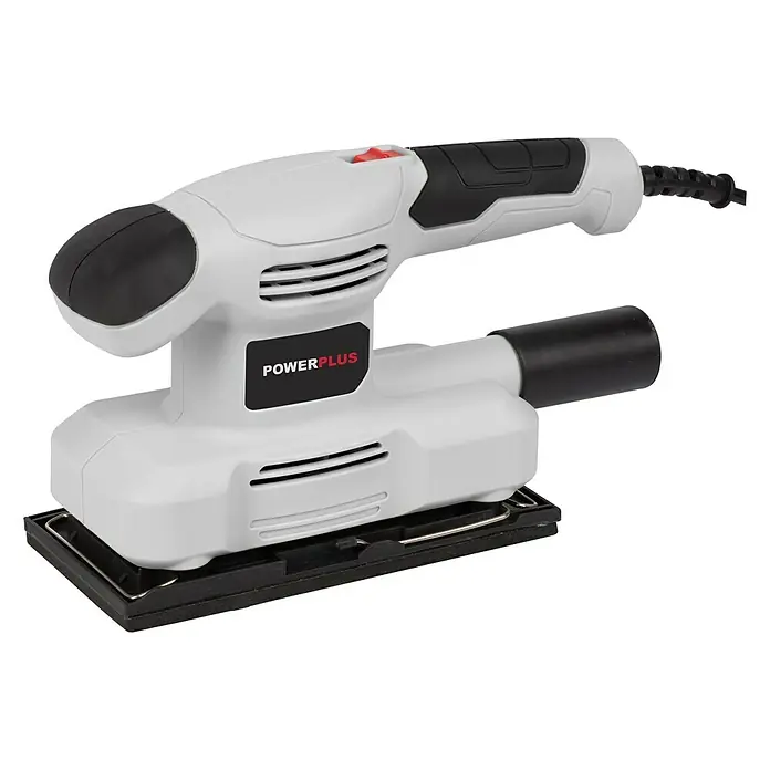 PowerPlus Lijadora orbital eléctrica POWC40100 - 150 W, 24.000 r.p.m. - Lijadora orbital Powerplus, una herramienta práctica para lijar superficies. Perfecto para entusiastas del bricolaje y profesionales.
