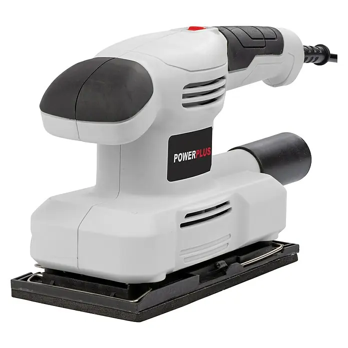PowerPlus Lijadora orbital eléctrica POWC40100 - 150 W, 24.000 r.p.m. - La lijadora orbital Powerplus es una herramienta eléctrica para lijar superficies con alta eficiencia. Compacta y ligera para un trabajo cómodo.