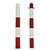 Sperrpfosten (Ø x H: 45 x 850 mm, Polypropylen, Rot/Weiß) | BAUHAUS