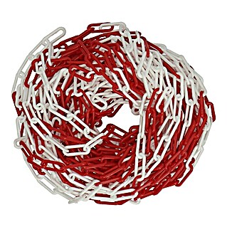 Stabilit Absperrkette (Ø x L: 6 mm x 25 m, Rot/Weiß)