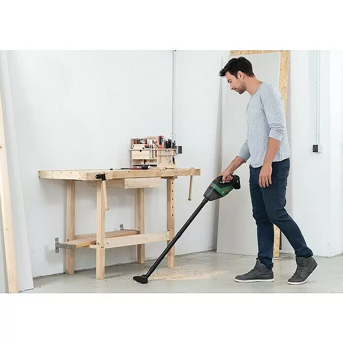 Bosch Power for All 18V Akku-Handstaubsauger UniversalVac 18 - 18 V, 1 Akku, 2,5 Ah, Behältervolumen: 0,5 l - Anwendungsbeispiel