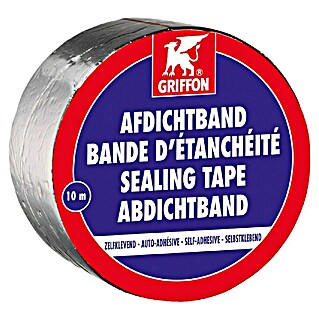 Griffon Afdichtband Aluminium Rol 10 m x 5 cm (Kleur: Zilver)