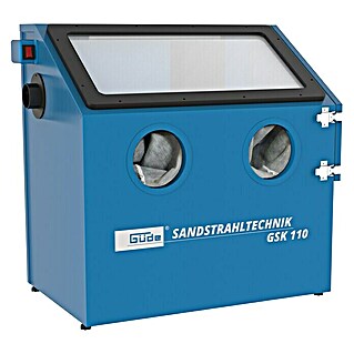 Güde Sandstrahlkabine GSK 110 (Max. 8 bar, Luftverbrauch: 200 - 600 l/min)