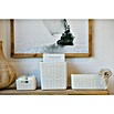 Curver Aufbewahrungsbox Jute (L x B x H: 27 x 20 x 11 cm, Kunststoff, Creme) | BAUHAUS