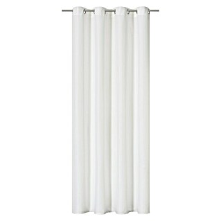 Elbersdrucke Ösenschal Lino (Weiß, B x H: 140 cm x 255 mm, 100% Polyester)