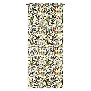 Elbersdrucke Ösenschal Jungle (140 x 255 cm, Bunt, 100% Polyester)