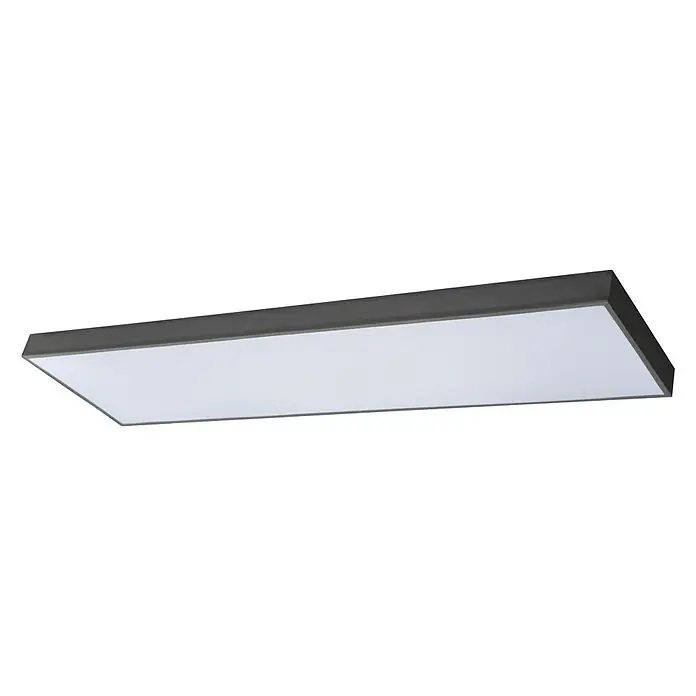 Tween Light LED-Deckenleuchte Neapel - 60 W, L x B x H: 120 x 30 x 8,3 cm, Grau - Die LED-Deckenleuchte sorgt mit ihrem schlanken, rechteckigen Design und der gleichmäßigen Ausleuchtung für modernes Ambiente.