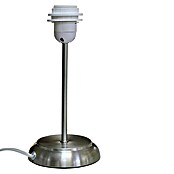 Idp Lampshades Lámpara de sobremesa Nicole (60 W, Níquel, Altura: 25 cm)