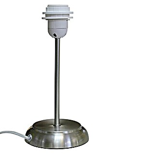 Idp Lampshades Lámpara de sobremesa Nicole (60 W, L x An x Al: 12,5 x 12,5 x 25 cm, Níquel, E27)