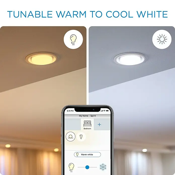 Philips Wiz Smart-LED-Lampe - E27, Dimmbar, Mehrfarbig, 806 lm, 6,7 W, ST64 - Intelligente LED-Einbaustrahler mit einstellbarer Farbtemperatur von warmweiß bis kaltweiß, gesteuert über eine App.