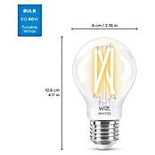 Philips Wiz LED Smart žarulja  (E27, Može se prigušiti, Raznobojno, 806 lm, 6,7 W, Boja: Bijele boje) | BAUHAUS