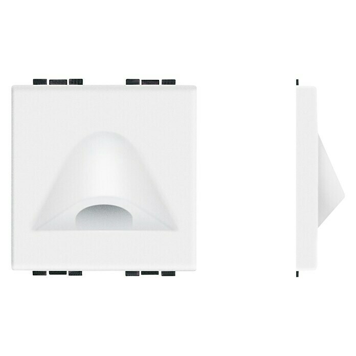 Bticino Living Light Pasacables (Blanco, Diámetro: 9 mm) | BAUHAUS