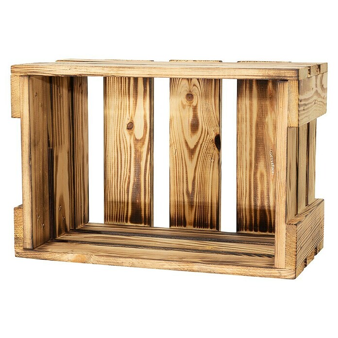 Holzkiste Weinkiste Mini (19 x 34 x 23 cm, Braun) | BAUHAUS
