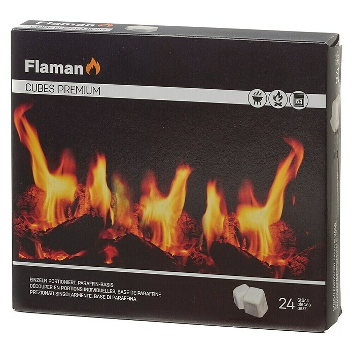 Flaman Allume-feu Cubes Premium