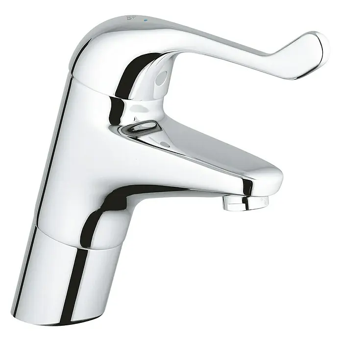 Grohe Euroeco Special Waschtischarmatur Euroeco Special SMB groß - Chrom, Glänzend - Glänzender Chrom-Wasserhahn mit elegantem Design für moderne Badezimmer. Eine stilvolle Ergänzung für jedes Waschbecken.