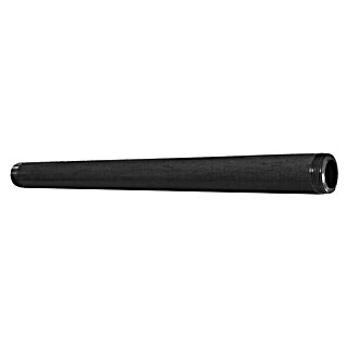 Walteco Rusticline Rohr Tube (Länge: 300 mm, Stahl, Schwarz)