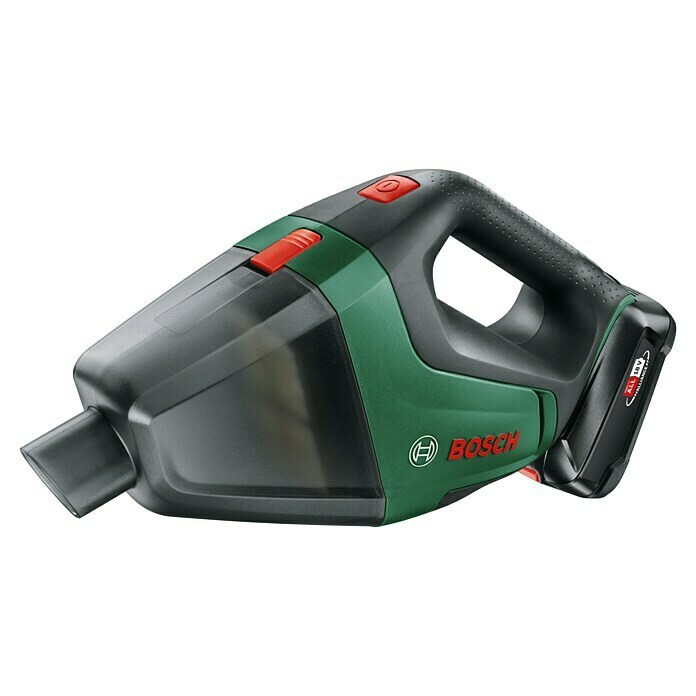 Bosch 18 V Power for All Akku-Handstaubsauger UniversalVac 1818 V, 1 Akku, 2,5 Ah, Behältervolumen: 0,5 l Diagonal View