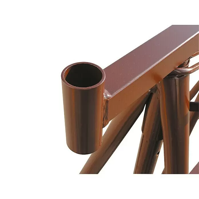 Schake Klappbock Compact S 1200 - Breite: 120 cm, Braun - Detailaufnahme