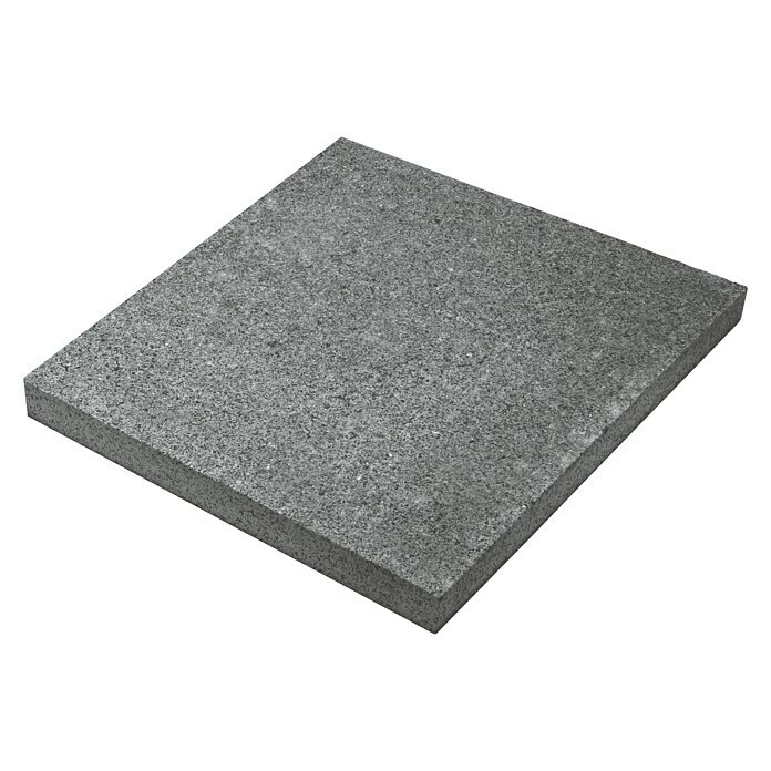 Terrassenplatte G 654 (Anthrazit, 60 x 60 x 3 cm, Granit, Wassergestrahlt)