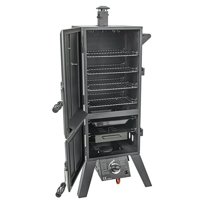 El Fuego Smoker XLAnzahl Brenner: 1, Hauptgrillfläche: 35 x 34 cm, 4,4 kW Front View