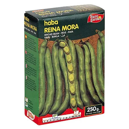 Euro Garden  Semillas de vegetales Haba reina mora